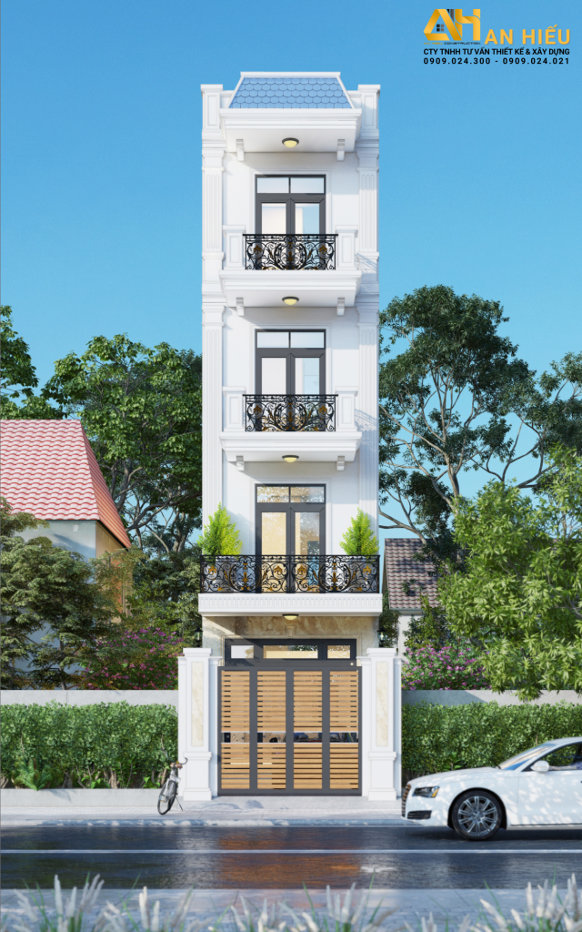Nhà phố bán cổ điển 