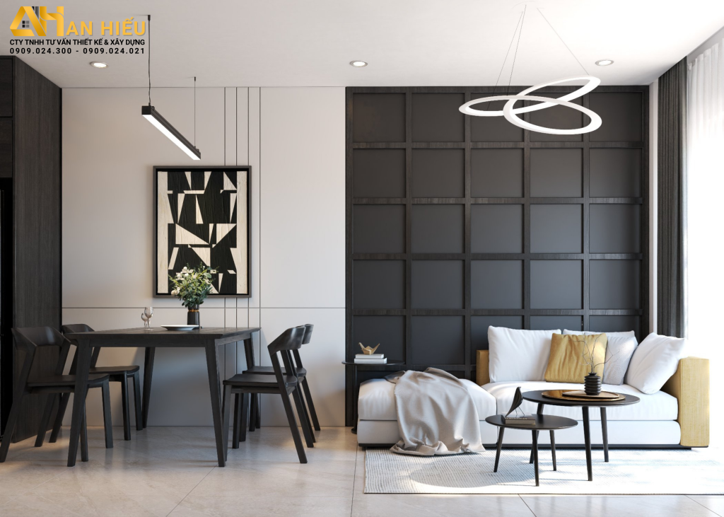 Thiết kế nội thất chung cư hiện đại