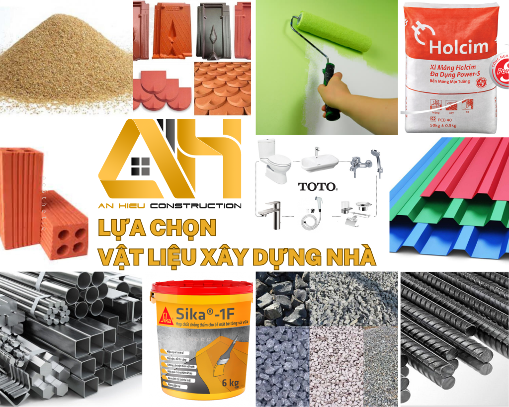 Kinh nghiệm lựa chọn vật liệu xây dựng nhà